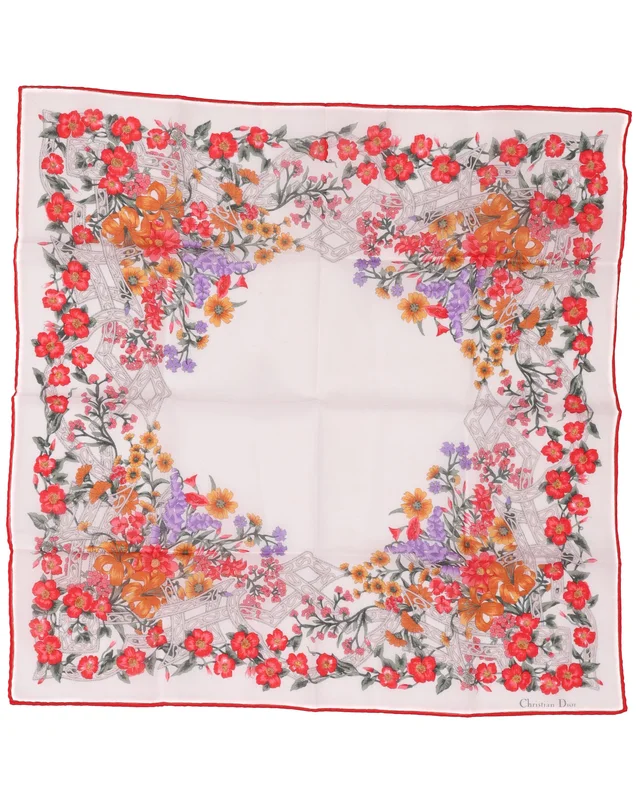 Dior 45 Cotton Scarf from A Retro Tale, photo 2 of 3