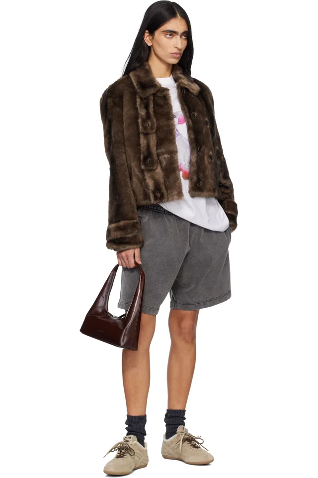 MARGESHERWOOD Burgundy Shoulder Bag, photo 4 of 4 from SSENSE