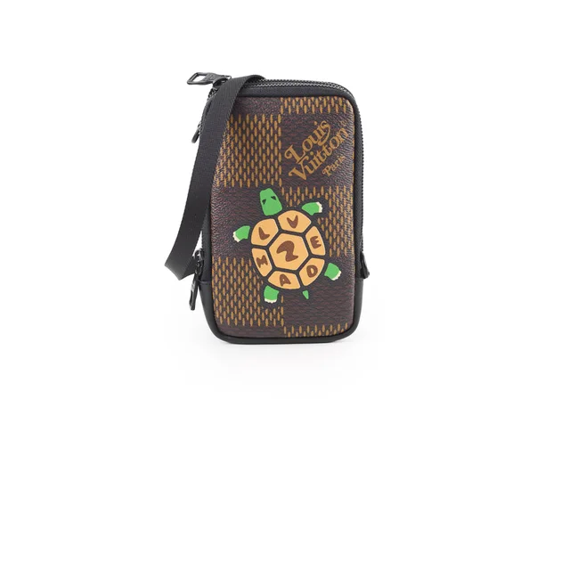 LV x Nigo Double Phone Pouch from The Purse Affair