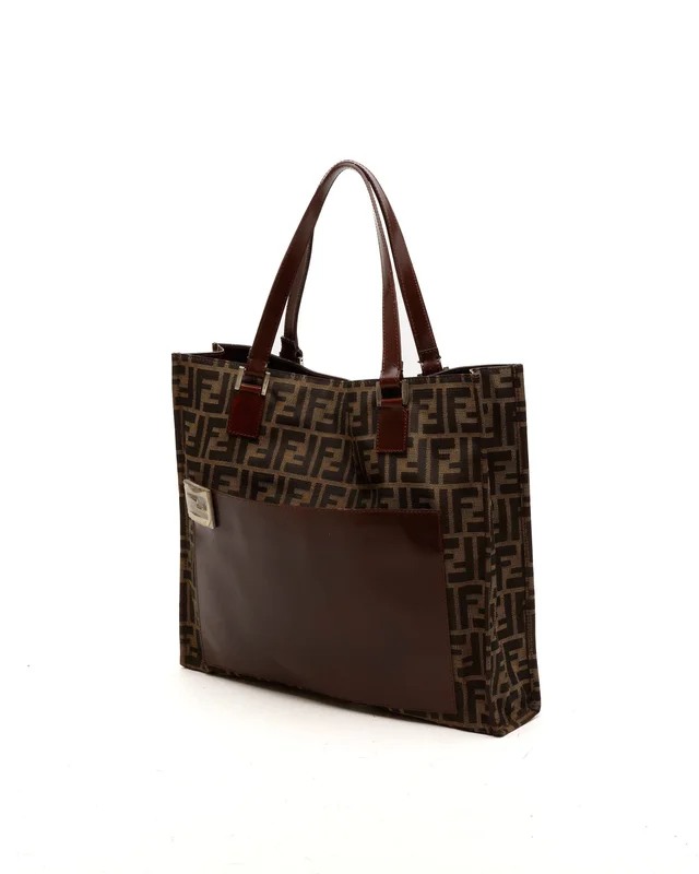 Fendi Zucca Tote Bag in Canvas from A Retro Tale, photo 2 of 2