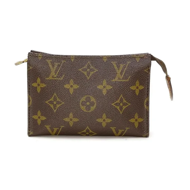 Louis Vuitton Monogram Toiltery Pouch 15 Cosmetic Case in Leather from Bagriculture