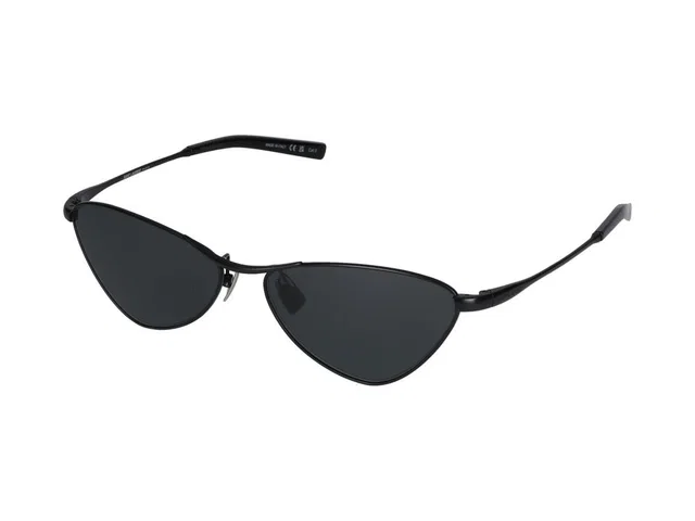 Saint Laurent Sl Sunglasses — Black Metal in Black from HEWI