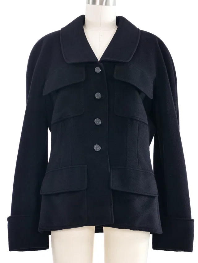 1998 Chanel Cashmere Jacket in Cashmere from Arcade Vintage