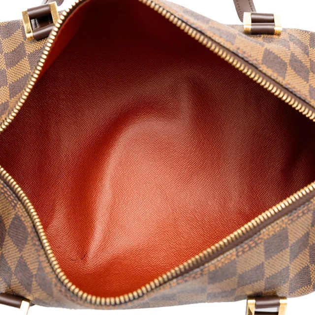 Brown Louis Vuitton Damier Ebene Papillon 30 Handbag in Brown Canvas from Designer Revival, photo 2 of 2