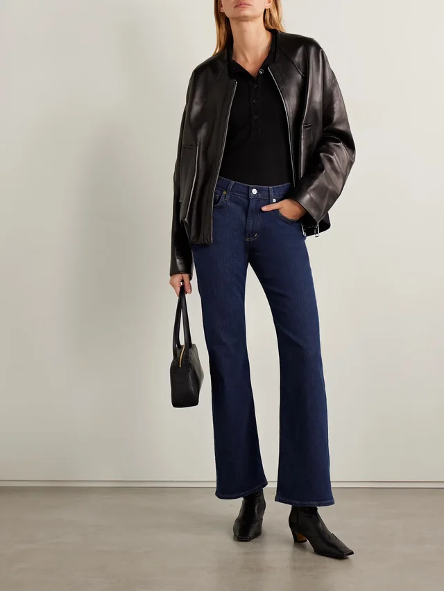 CITIZENS OF HUMANITY Genova low-rise bootcut jeans in Blue, photo 2 of 2 from NET-A-PORTER (Canada)