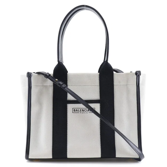 Balenciaga Canvas Hardware Tote Bag 2WAY in Canvas from LuxUness
