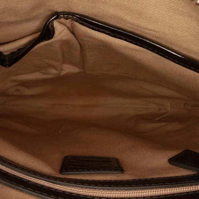 Beige Burberry Supernova Check Coated Canvas Dryden Crossbody in Beige Coated canvas from Designer Revival, photo 4 of 7