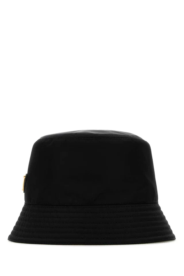 Prada Re-Nylon Bucket Hat — Black in Black Nylon from HEWI