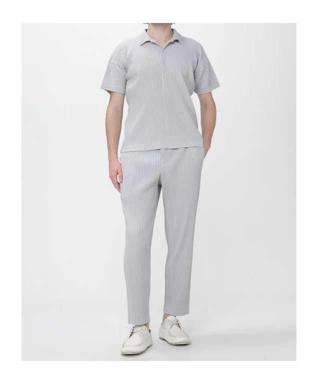 Homme Plissé Issey Miyake Pleated Short Sleeved T-Shirt, photo 2 of 5 from SENSER