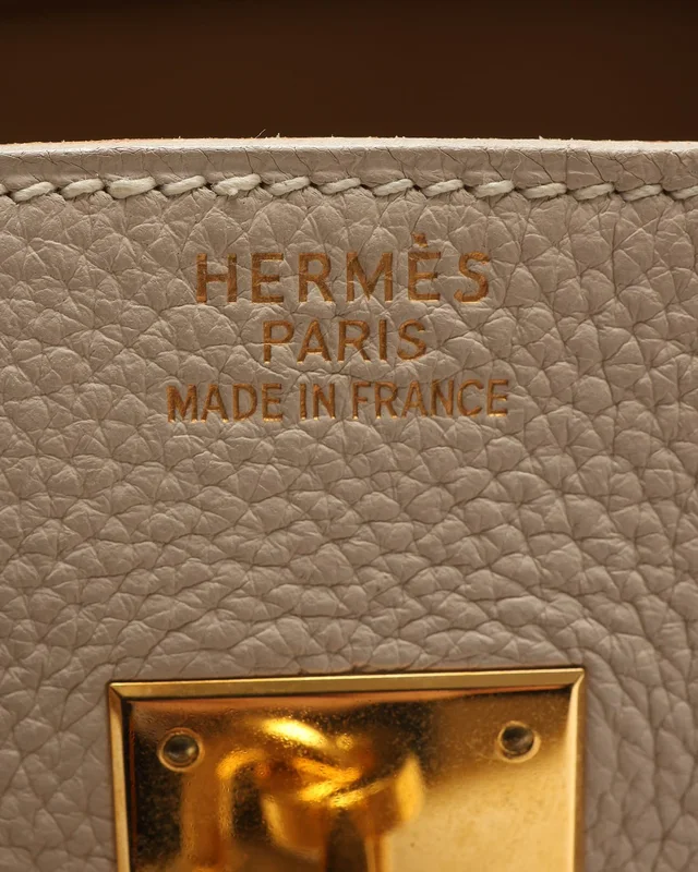 Hermès Birkin 35 Béton Togo Bag in Togo leather from A Retro Tale, photo 12 of 15