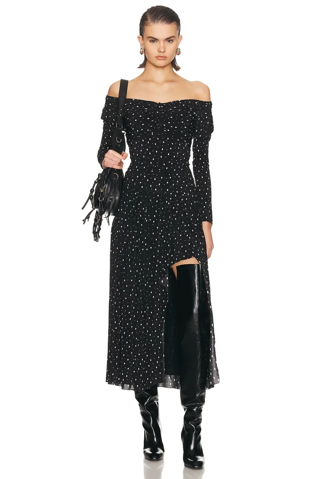 Isabel Marant Giovana Dress in Black from FWRD, photo 1 of 1