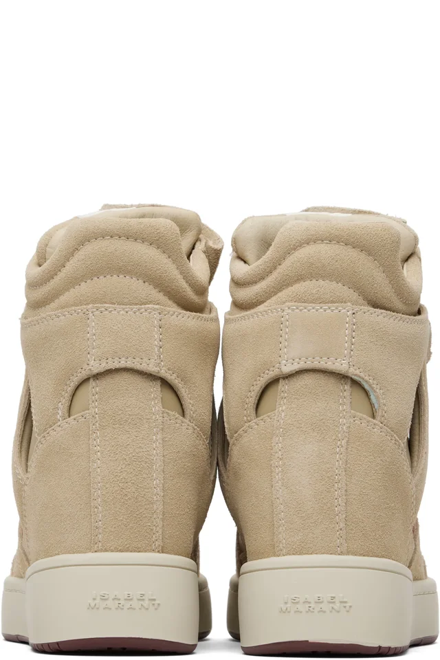 Isabel Marant Taupe IM3 Sneakers, photo 2 of 5 from SSENSE