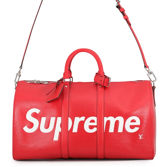 Louis Vuitton Keepall Bandouliere RedM53419 Epi Leather Supreme Size 45 in Leather from GALLERY RARE