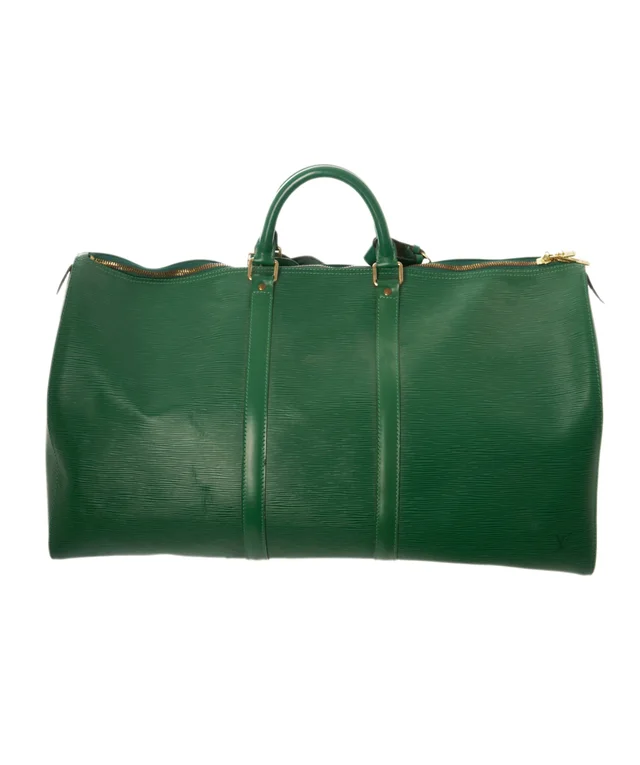 Louis Vuitton Green Epi Leather Keepal 55cm in Green Leather from Luxury Promise, photo 2 of 2