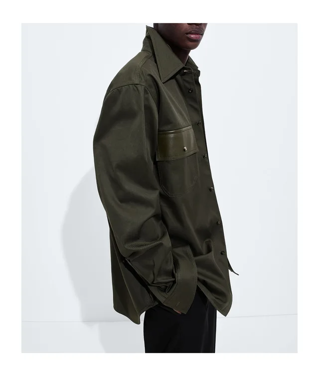 Bottega Veneta Cotton Gabardine Shirt, photo 2 of 5 from SENSER