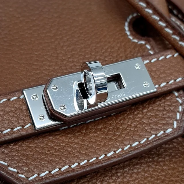 Hermès Barenia Fauvre Burkin 25 (G) from GUGUS, photo 3 of 7