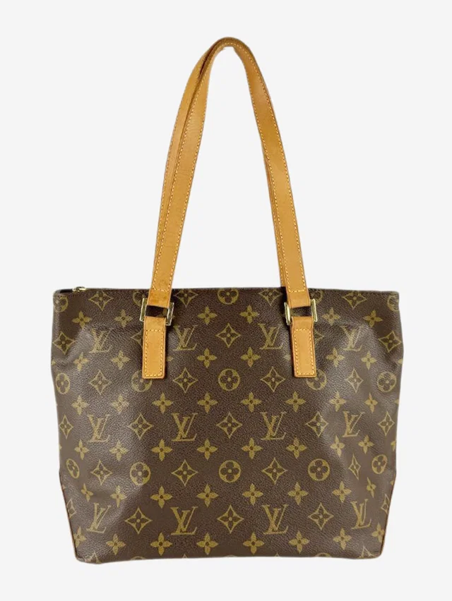 Louis Vuitton Brown vintage 2000 Monogram Cabas Piano tote in Brown Coated canvas from Sign of the Times