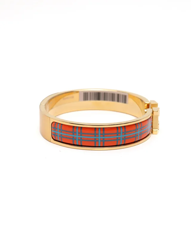 Hermès Clic H Bracelet in Denim from A Retro Tale, photo 5 of 7
