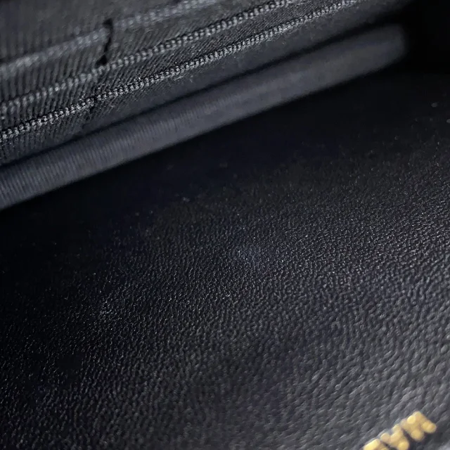 Chanel Matelasse Pearl Chain Wallet BlackAP1841 Lambskin Pearl in Lambskin from GALLERY RARE, photo 12 of 19