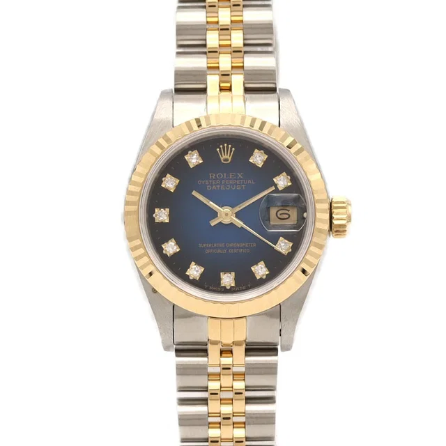 Rolex Datejust Stainless Steel Yellow Gold Automatic in Yellow from The Reluxe