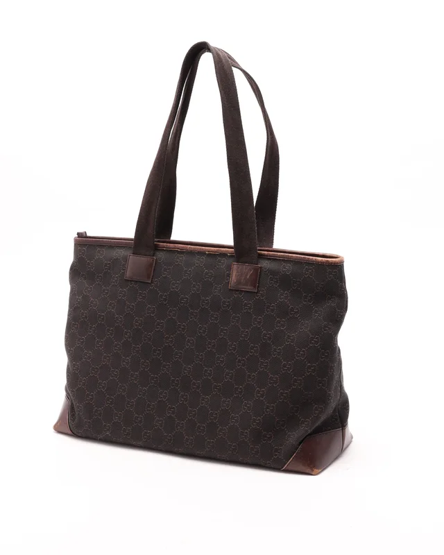 Gucci GG Tote Bag in Canvas from A Retro Tale, photo 3 of 11