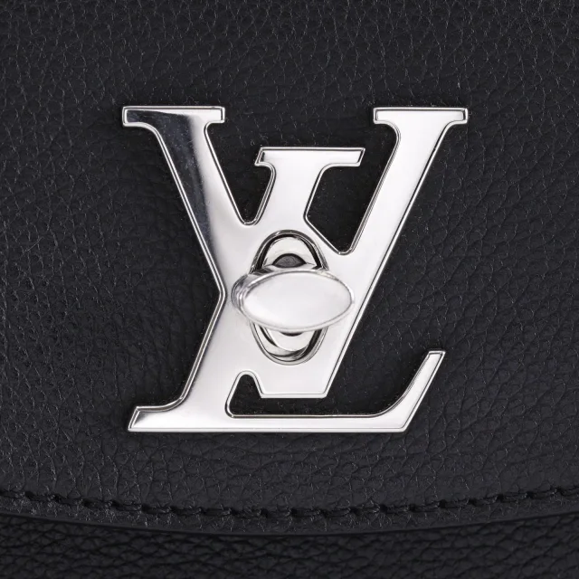 Louis Vuitton Lockme Ever Mini Calfskin 2way bag in Black Calfskin from LuxUness, photo 13 of 17