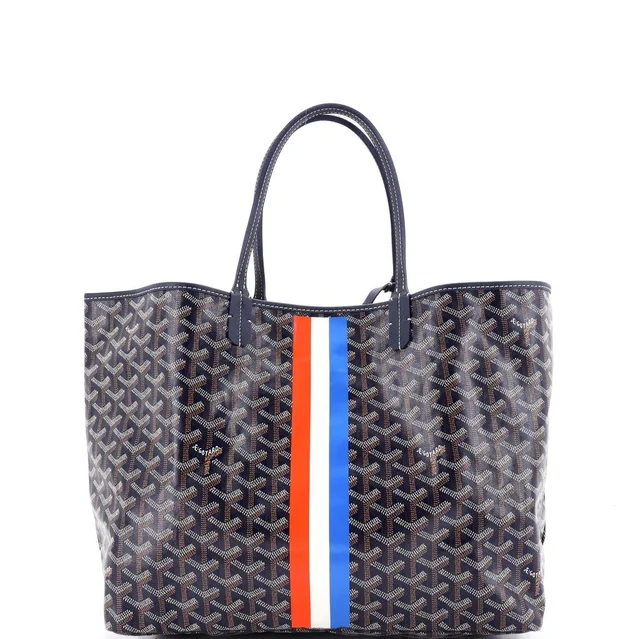 Goyard Pm Saint Louis Tote Coated Canvas in blue Coated canvas from Poshmark