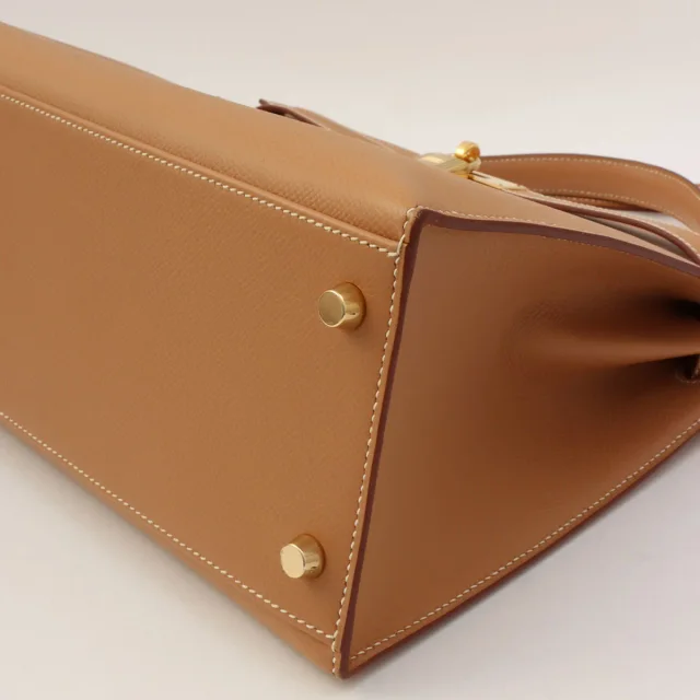 Hermès 2000年製 ケリー32 ナチュラル from VINTAGE QOO TOKYO, photo 14 of 16