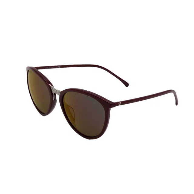 Chanel Sunglasses Cocomark Red Silver Eyewear in Red from Luxury Promise