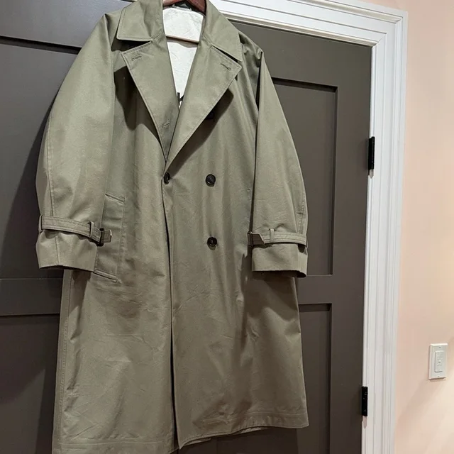 Classic Max Mara Weekend Olive Trench Coat Size 4 in green from Poshmark