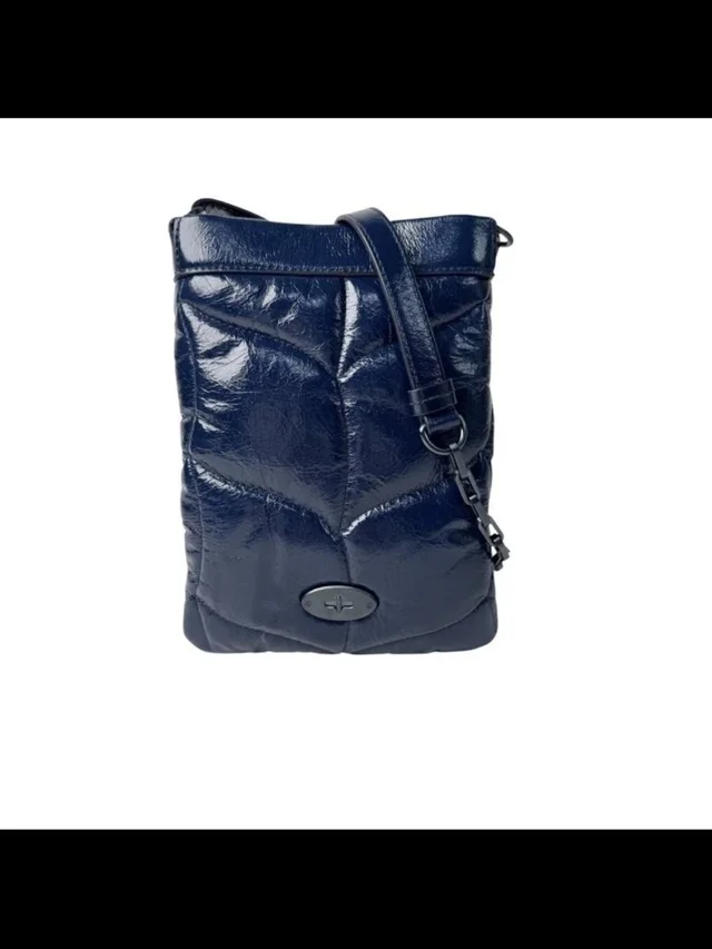 Mulberry Navy Patent Quilted Crossbody Bag in blue Patent leather from Poshmark
