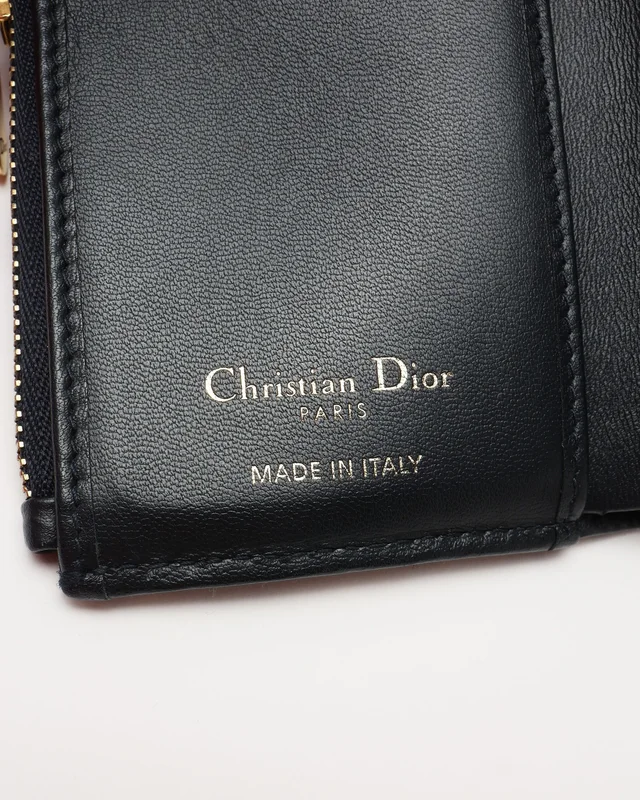 Dior Saddle Lotus Wallet in Canvas from A Retro Tale, photo 3 of 4