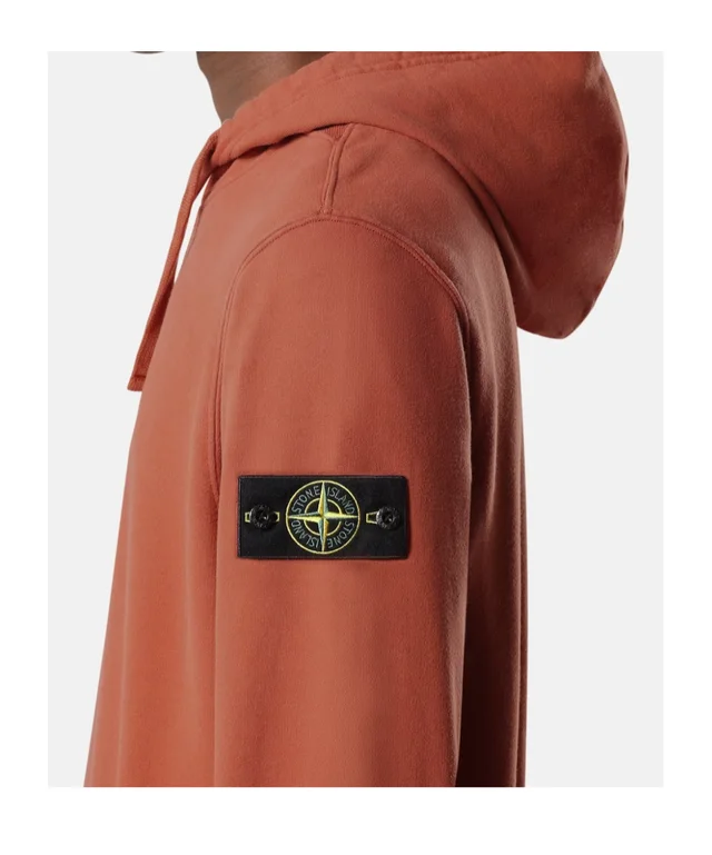Stone Island Regular-fit hooded sweatshirt with thumbhole cuffs, photo 2 of 2 from SENSER
