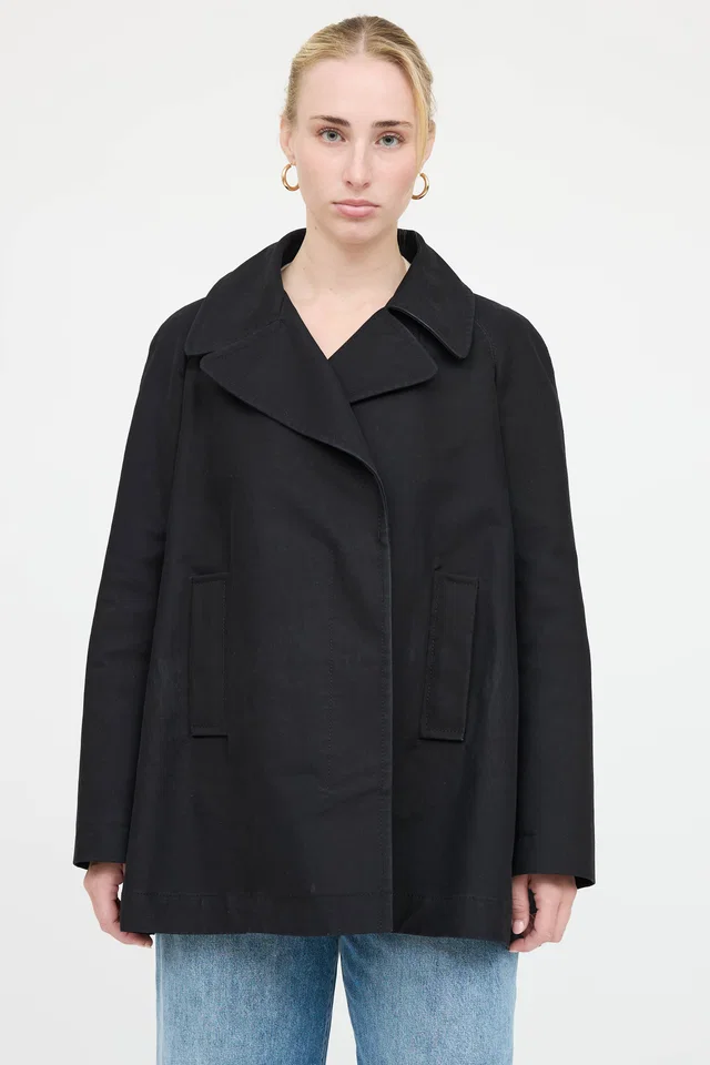 The Row Cotton A-line Coat from VSP Consignment