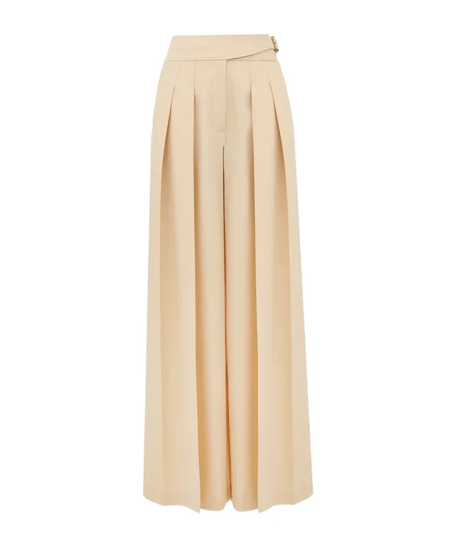 Zimmermann Valiant Pleated Wide-Leg Pants, image 1 of 1 from SENSER