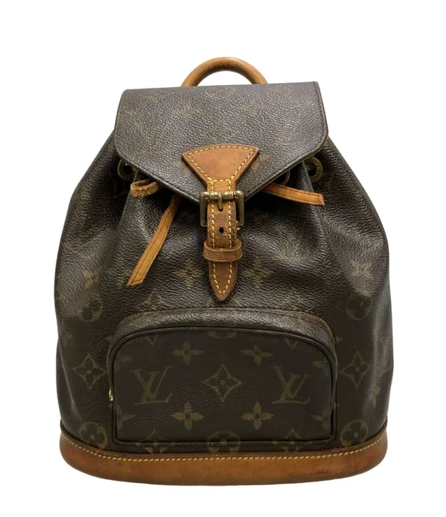 Louis Vuitton Backpack Mini Montsouris Monogram in Leather from The Reluxe