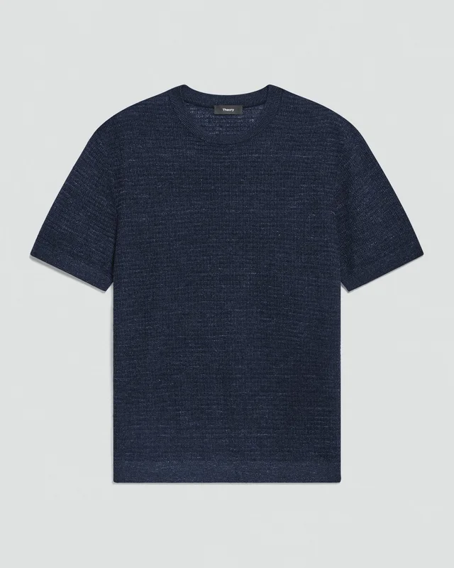 Theory Kolben Tee in Pacific Linen, photo 2 of 2 from Theory