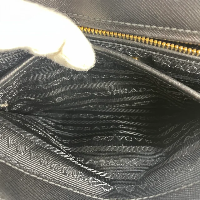 Prada Pushlock Chain Flapbag in Tessuto, Tessuto Quilted from Reowned, photo 9 of 10