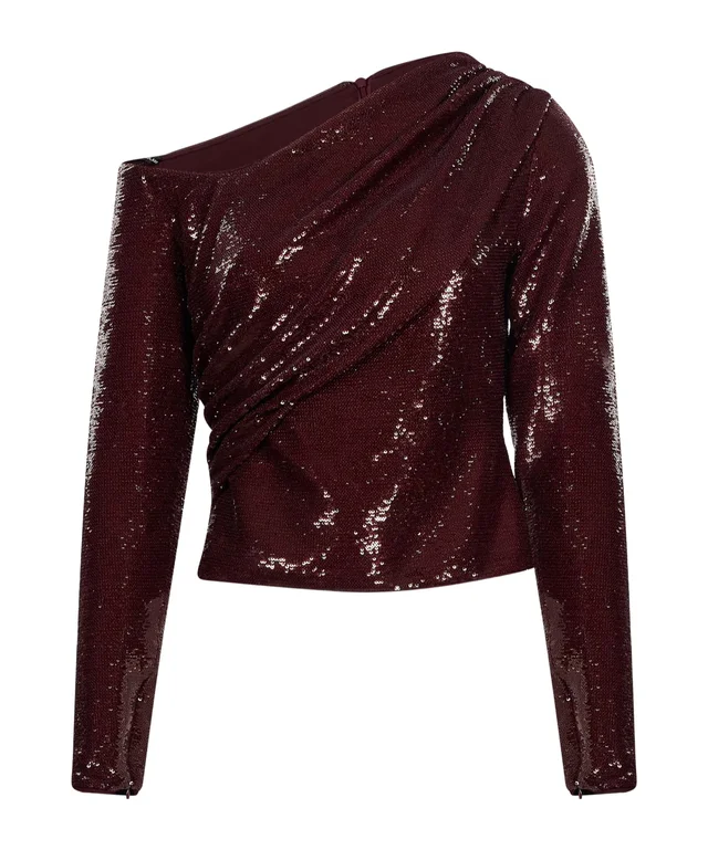 Roland Mouret Asymmetric sequin top, image 1 of 1 from SENSER