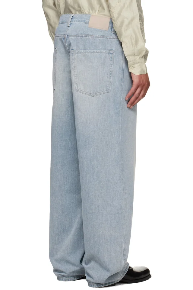 OUR LEGACY Blue Vast Cut Jeans, photo 3 of 4 from SSENSE