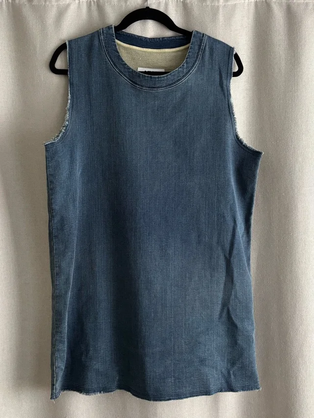 Maison Margiela Mm6 Chambray Shift Dress in blue from Poshmark