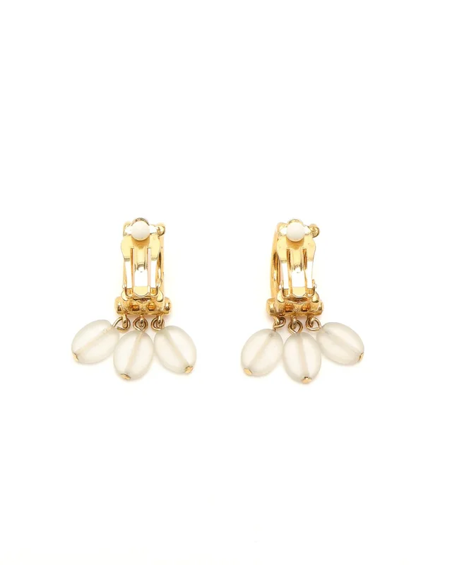 Givenchy Dangling Clip-on Earrings from A Retro Tale, photo 3 of 3
