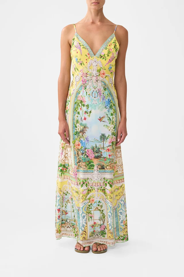 Camilla eBoutique V NECK FULL LENGTH BIAS SLIP DRESS TALES OF TOPKAPI PALACE from CAMILLA, photo 1 of 1
