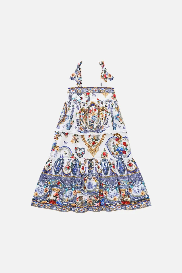 Camilla eBoutique KIDS TIERED MAXI DRESS WITH BOW STRAPS THE POTTERY PARLOUR from CAMILLA, photo 1 of 1