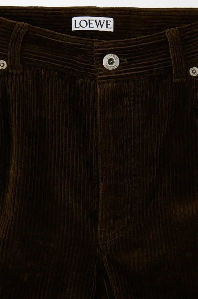 Loewe Mid Waist Straight Leg Trousers, photo 2 of 6 from SENSER