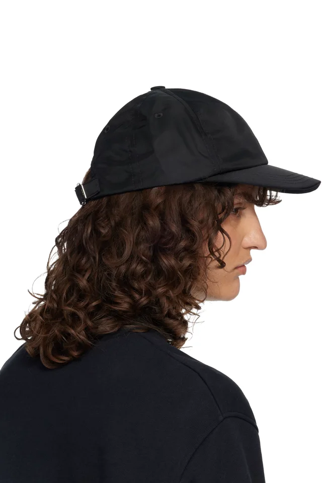 AMI Paris Black Ami de Coeur Stud Cap, photo 3 of 3 from SSENSE