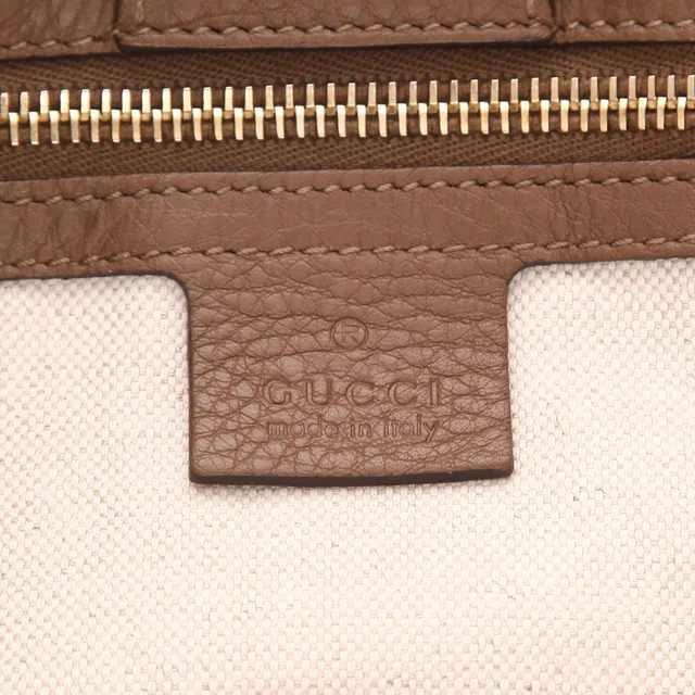 Gucci Bambou handbag in Brown Caviar leather from Collector Square, photo 4 of 6