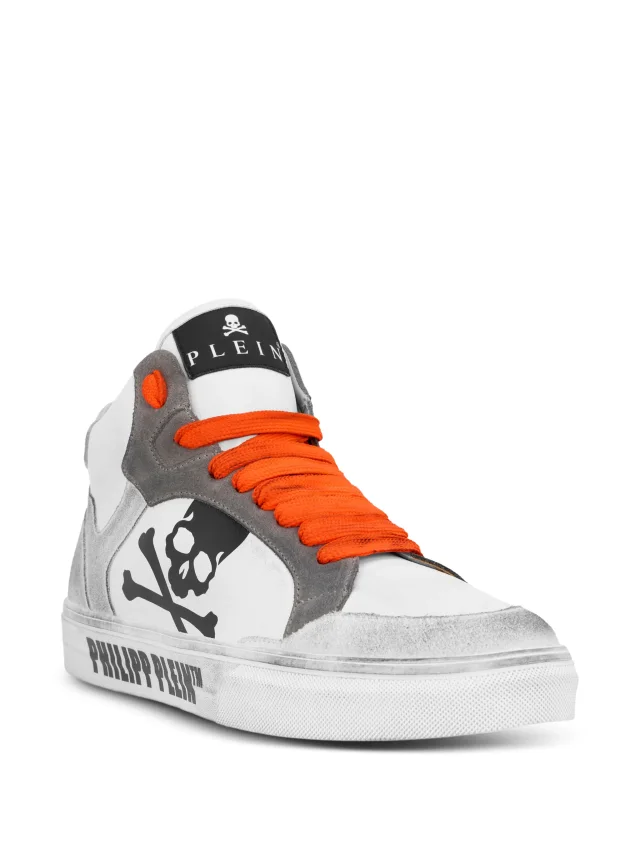 Philipp Plein Retrokickz skull-motif sneakers, photo 2 of 2 from FARFETCH