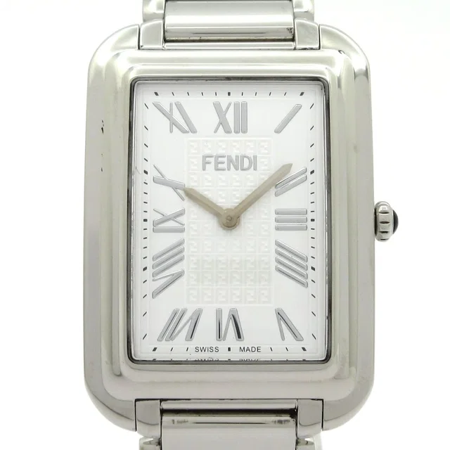 Fendi Watch White Silver in White from The Reluxe