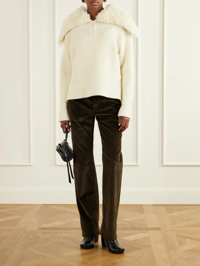 Loewe corduroy straight-leg trousers, photo 3 of 4 from SENSER